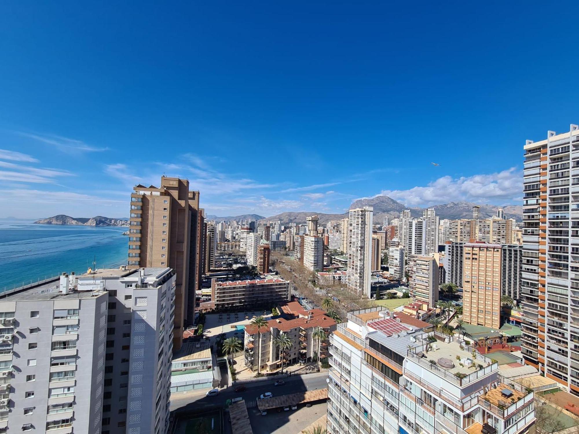 Apartamento Santa Margarita If Benidorm Bagian luar foto