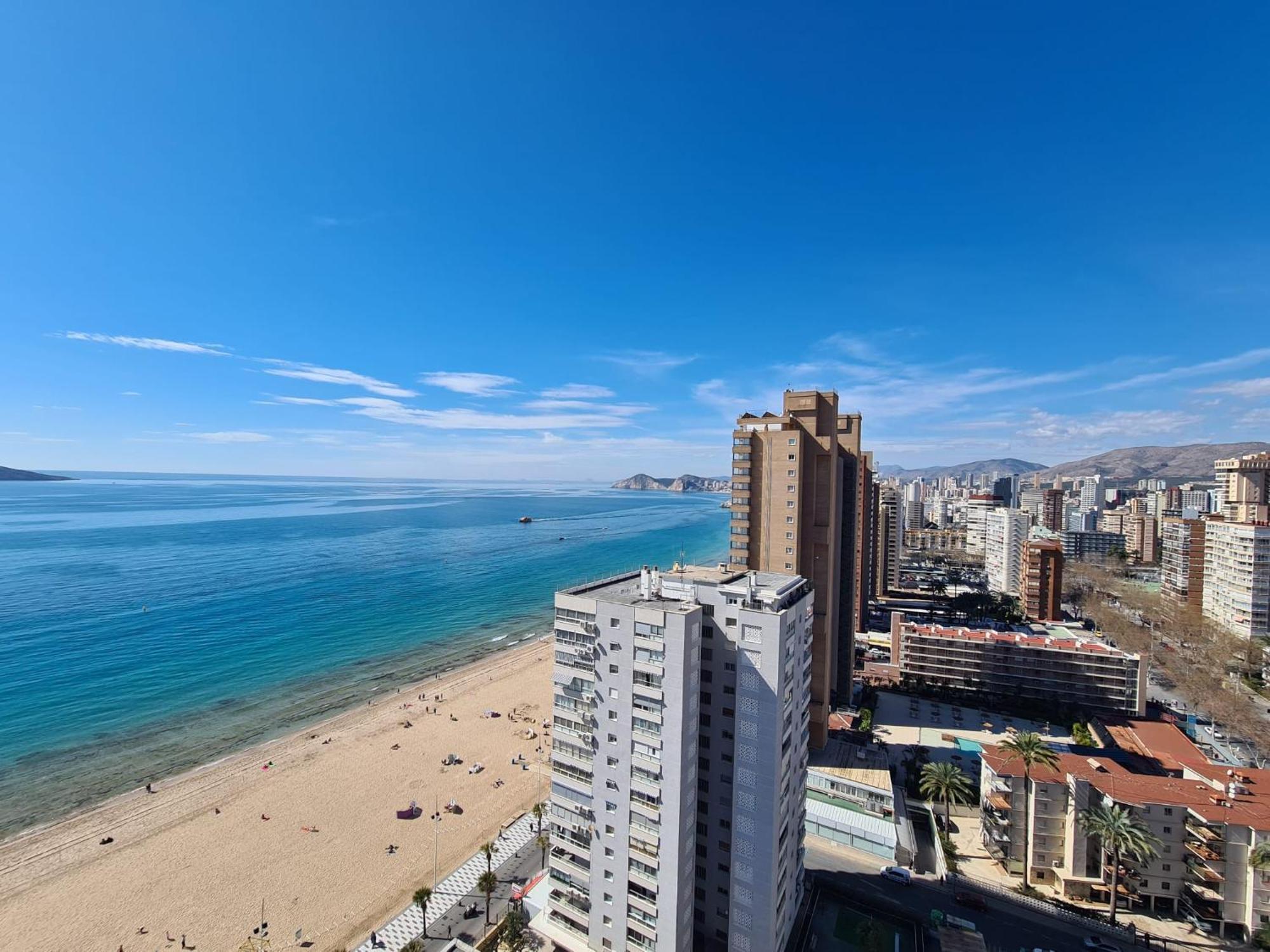 Apartamento Santa Margarita If Benidorm Bagian luar foto