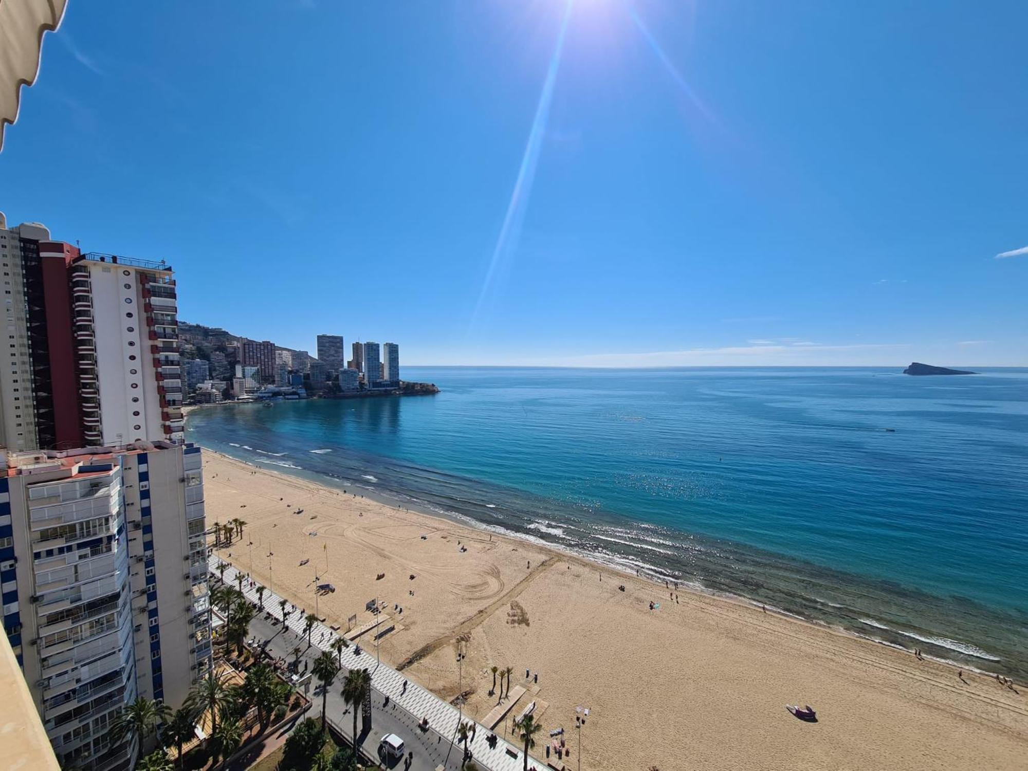 Apartamento Santa Margarita If Benidorm Bagian luar foto