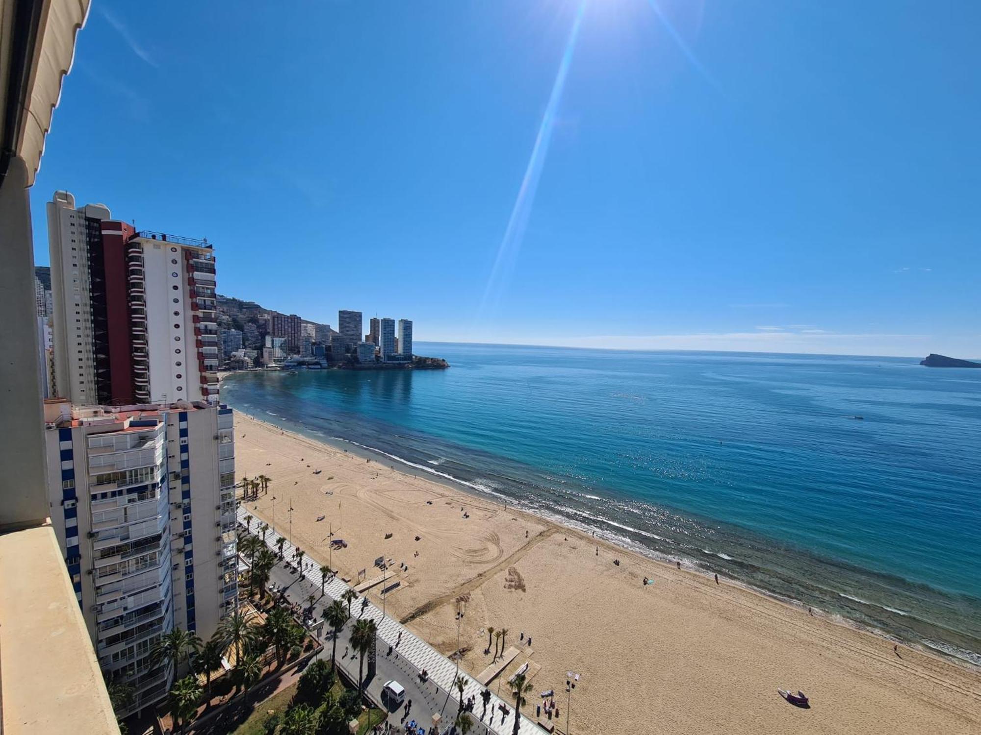 Apartamento Santa Margarita If Benidorm Bagian luar foto