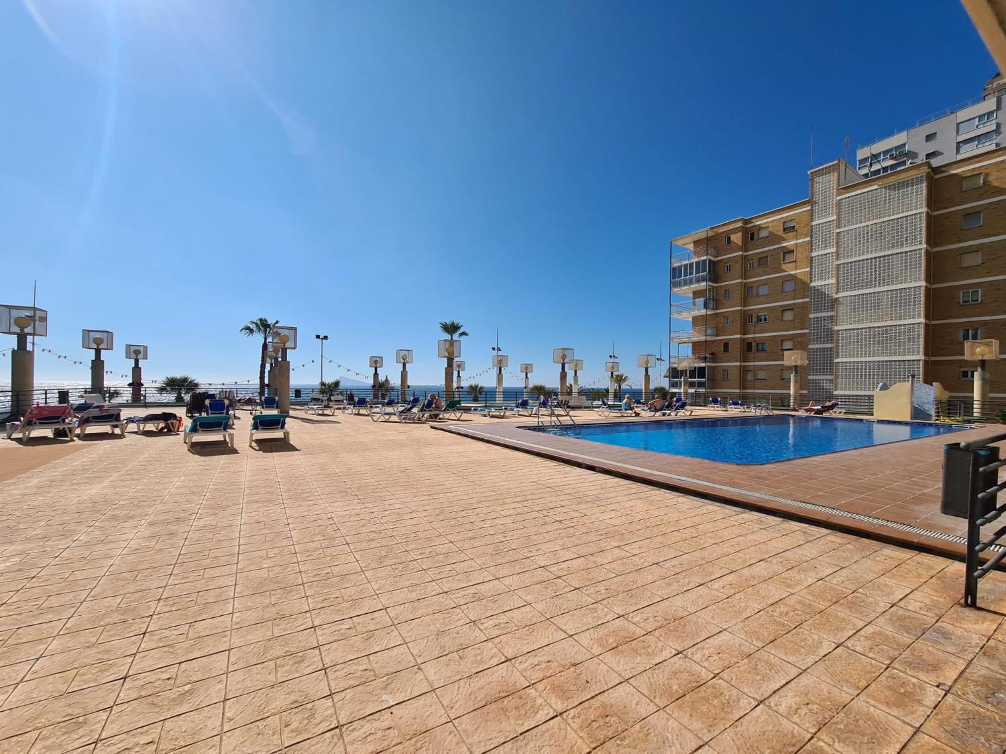 Apartamento Santa Margarita If Benidorm Bagian luar foto