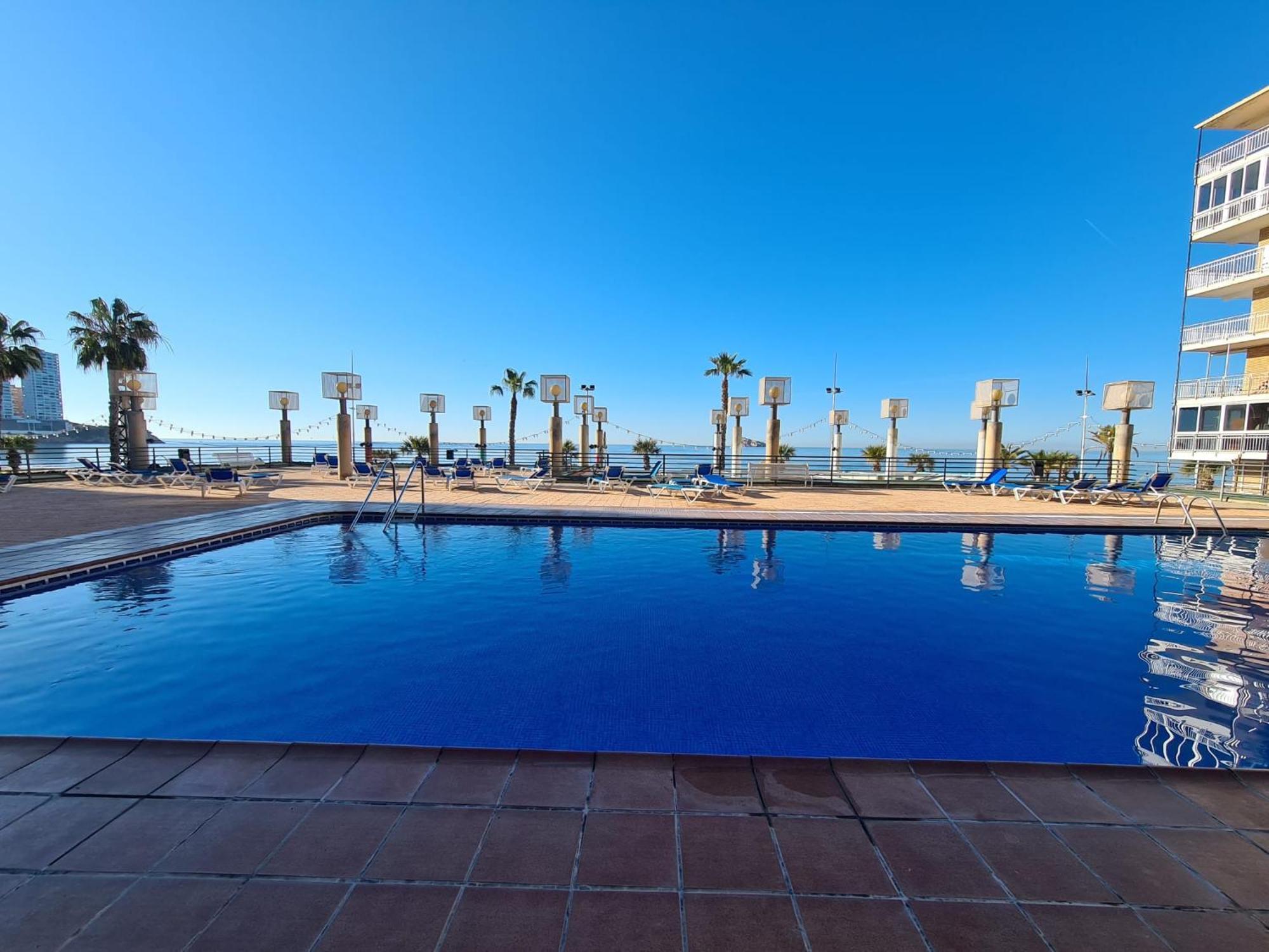 Apartamento Santa Margarita If Benidorm Bagian luar foto